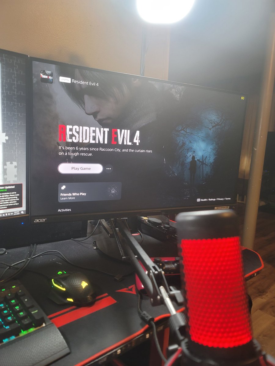 jjcool1600's tweet photo. trying to be cute or whatever!! but nvm me look its LEON!!!!! FIRST PLAYTHROUGH OF RE4 REMAKE! COME SEE THE Shenanigans! 7pm est at https://t.co/mlBqP2Ur4L #RE4remake #tryingtobecute #PS5 https://t.co/614LnIdTFp