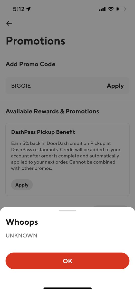 Grime_Time23's tweet photo. @DoorDash @702_dylan @Wendys But DoorDash does. https://t.co/E43TVRo4cI