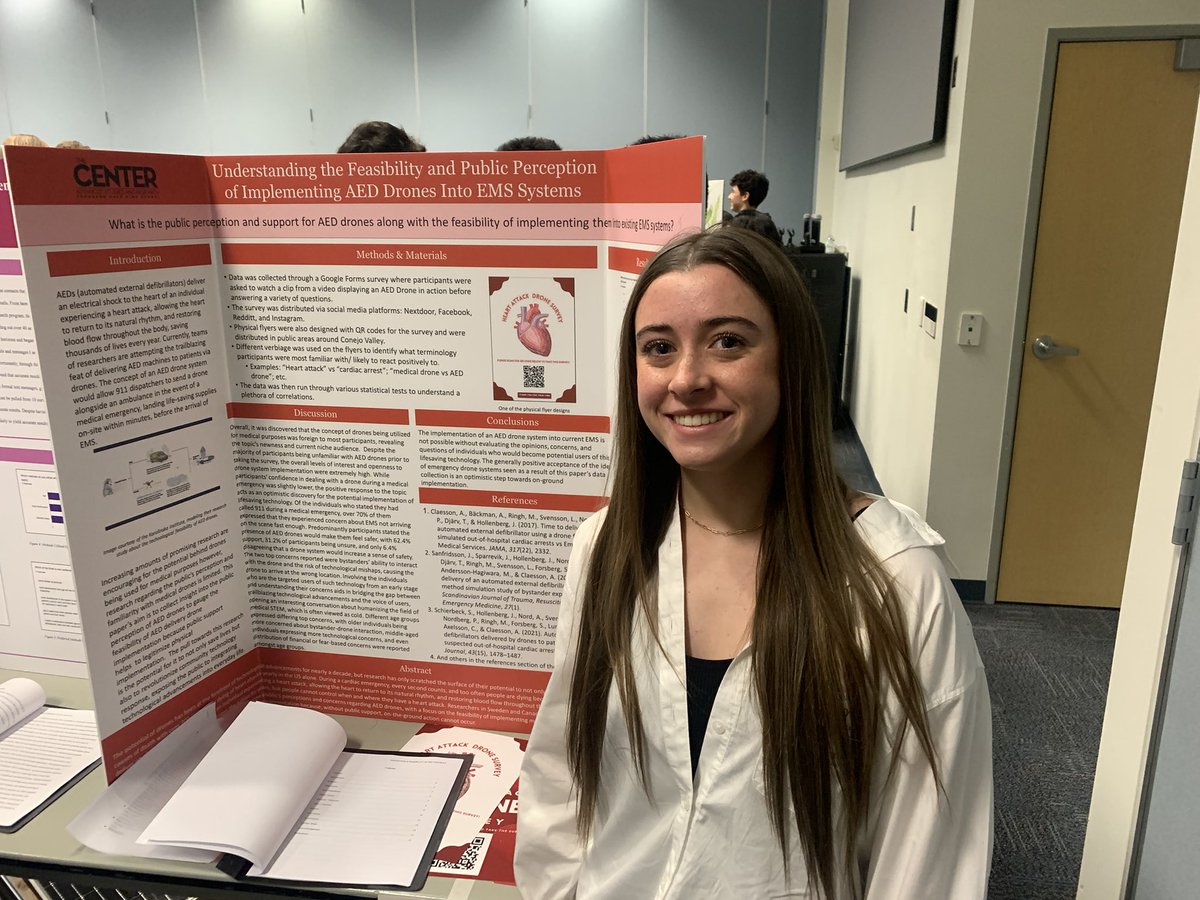 We are excited to announce that #CenterScholar junior Emily Bryant is the 2023 Regeneron ISEF Science Fair participant for Ventura County. A historic first!