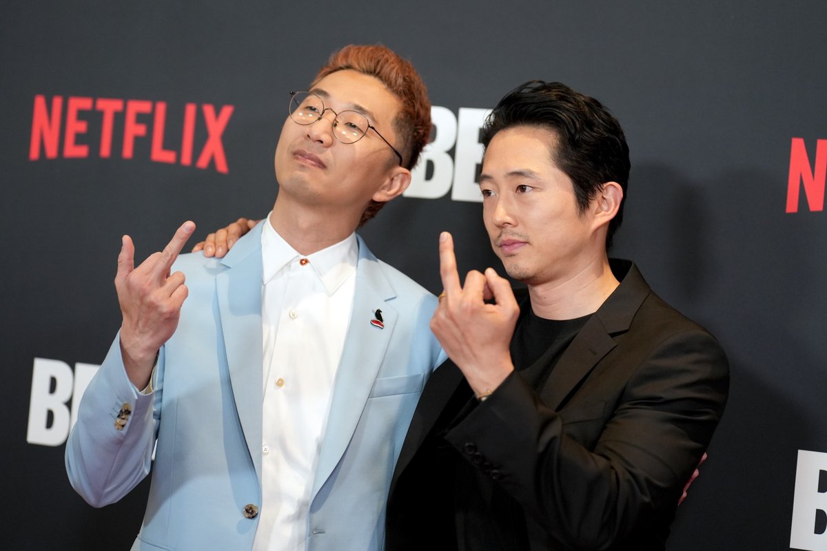 stevenyeun_com's tweet photo. Photos: "BEEF" Los Angeles Premiere https://t.co/CRpYKXEb3P @steveyeun #StevenYeun #BEEF https://t.co/bSaaAAblSE
