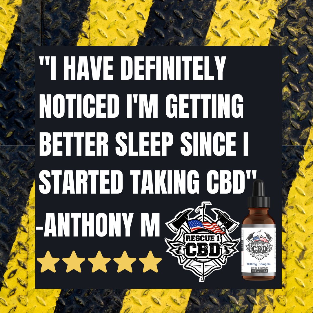 CbdRescue's tweet image. If you take one full dropper an hour before bed, not only can it help you fall asleep faster by promoting relaxation, but it can also help you STAY asleep.

Head to rescue1cbd.com to learn more!

#supportfirstresponders