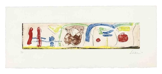 Bridges, 1996 #helenfrankenthaler #abstractexpressionism wikiart.org/en/helen-frank…