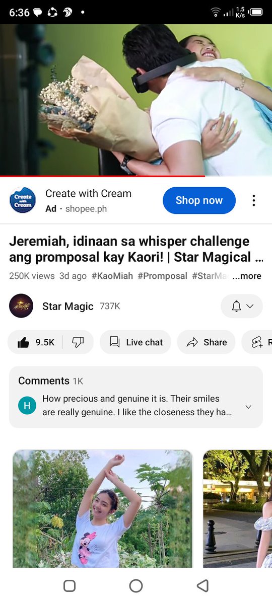 authentic_km's tweet photo. Lupet road to 300k views!

#KaoMiah
#KaoriOinuma 
#JeremiahLisbo https://t.co/llhxAQL1Sk