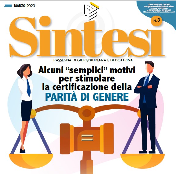 Il numero di MARZO 2023 di
🗞️“𝐒𝐈𝐍𝐓𝐄𝐒𝐈 - 𝐑𝐚𝐬𝐬𝐞𝐠𝐧𝐚 𝐝𝐢 𝐠𝐢𝐮𝐫𝐢𝐬𝐩𝐫𝐮𝐝𝐞𝐧𝐳𝐚 𝐞 𝐝𝐢 𝐝𝐨𝐭𝐭𝐫𝐢𝐧𝐚”
è pubblicato sul sito dell’Ordine dei #ConsulentidelLavoro di #Milano
CLICCA QUI:👇🏻
bit.ly/40vKzCP
#Sintesi di marzo 2023 a cura di <a href="/cpo_mi/">Consulenti Lavoro MI</a>
