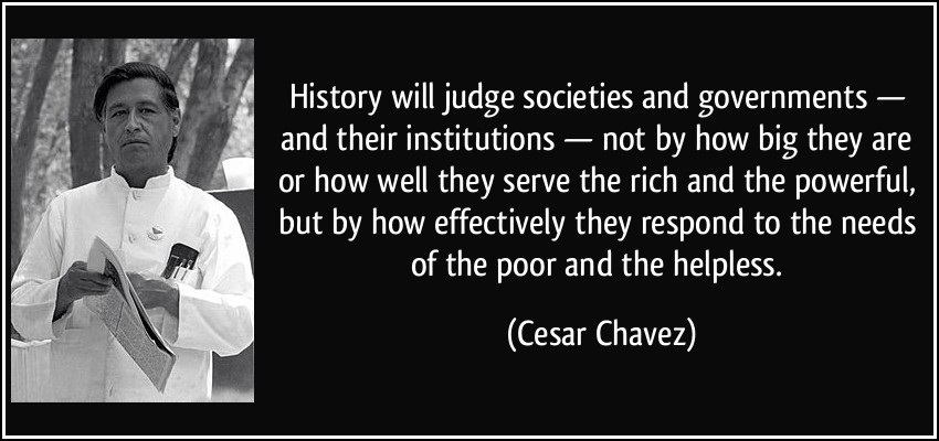 It's #CesarChavezDay - and as always, it reminds me of the rights my grandparents fought for before I was born and also how much farther we still have to go.