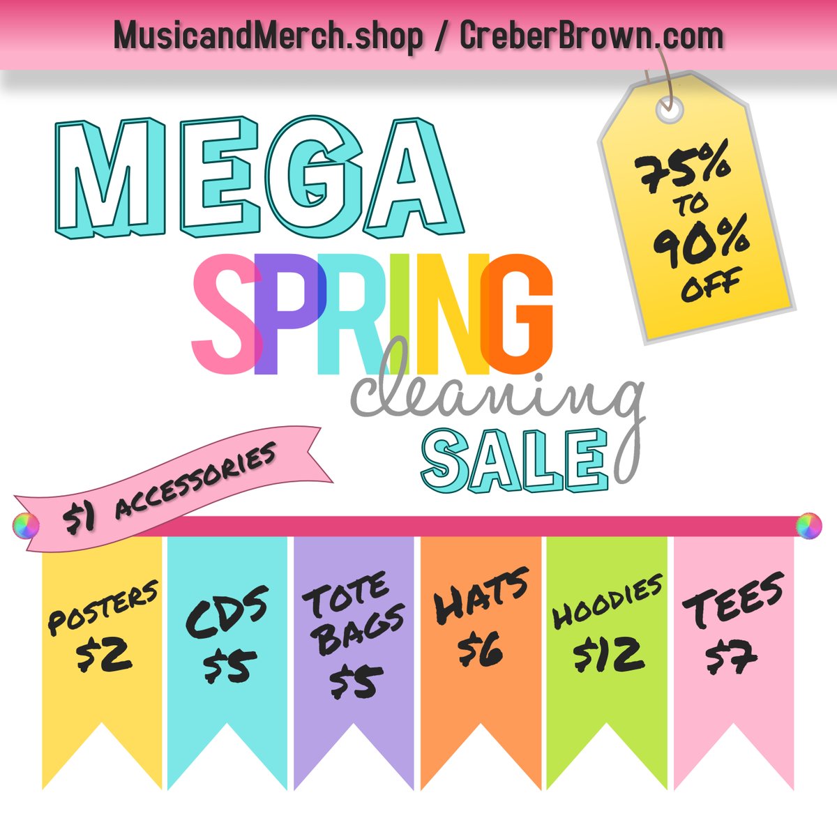 CreberBrown's tweet photo. Biggest sale ever on Michelle Creber &amp; Black Gryph0n merch! https://t.co/TvrBibhFoe https://t.co/7N0Wo1hLqs