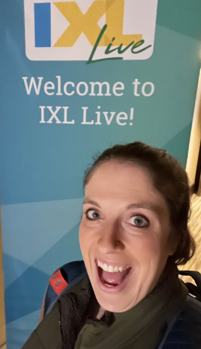 Had so much fun yesterday at #IXLLive! Can’t wait to apply what I learned in my classroom 🤗