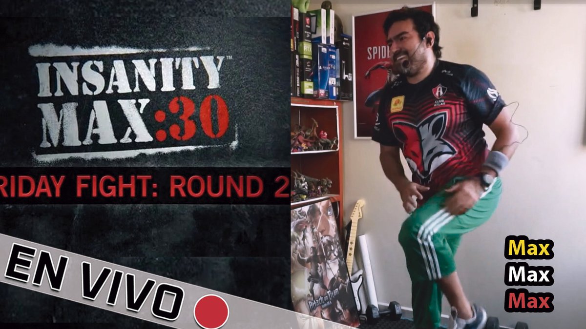 ChilaSeda's tweet photo. 🥊💪 Friday Fight en Insanity Max 30 💪🥊 #InsanityMax30 #Fitness #EntrenamientoIntenso https://t.co/xe4idOGy32 https://t.co/EAgybTVFfc