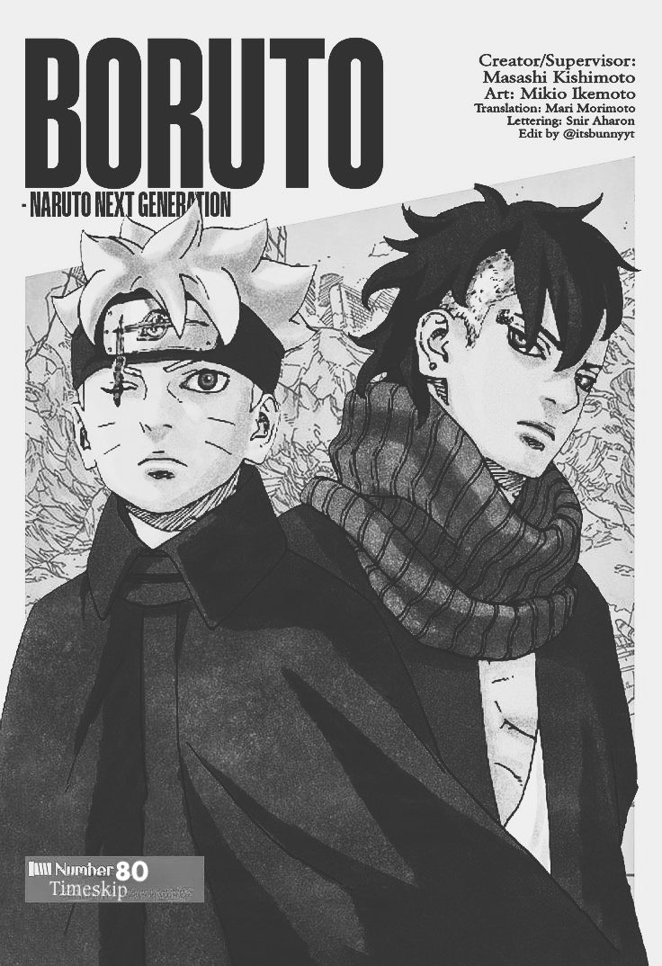 BORUTO 80 COMPLETO NARRADO - PÁGINA A PÁGINA.. FINALMENTE TIMESKIP