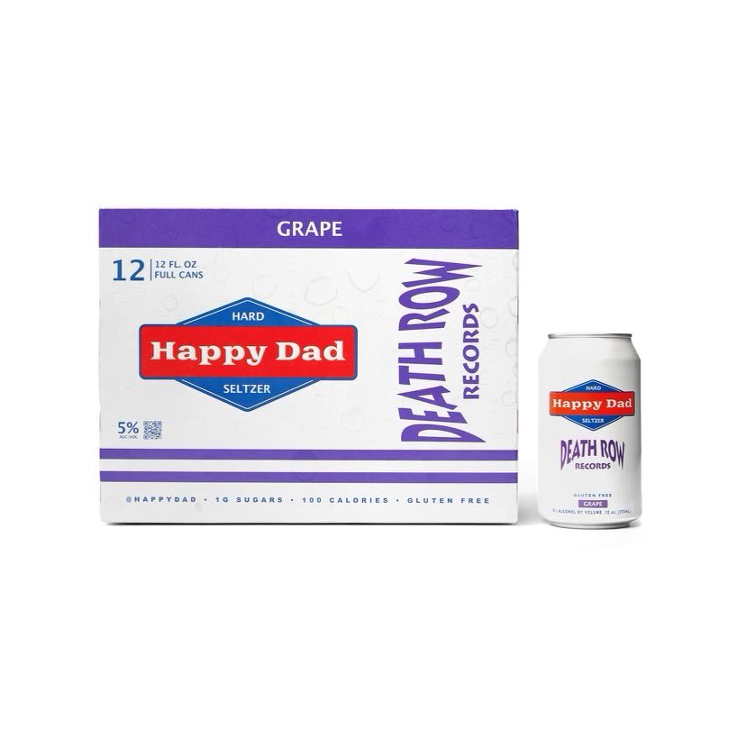 happydad's tweet photo. Happy Dad &amp; Death Row Records new flavor out now. Introducing Grape. Uncle Snoop came up with this flavor and it’s rolling out across stores starting today, and some stores may even have it now. Call your local stores to see who has it! 
#whowillfindgrape https://t.co/2YZgT8BcNc