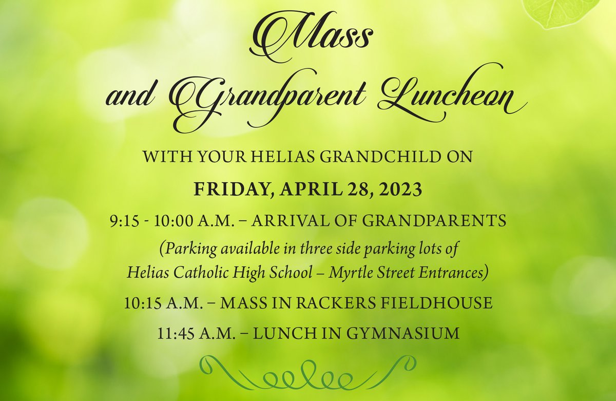 The Foundation for the Benefit of Helias Catholic tweet media