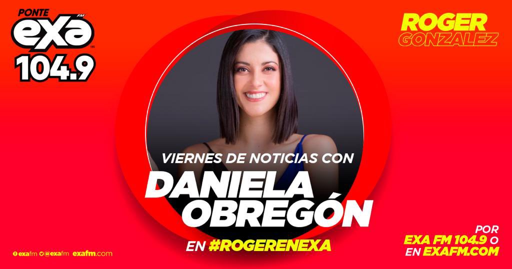 ExaFM's tweet photo. ¡No te pierdas nuestro viernes de noticias con #DanielaObregon 🗞 🙌! A continuación llega con las noticias de la semana, nuestra experta @danielaobregons 😎 En #RogerEnExa con @rogergzz 😎En el 104.9 FM📻
📲https://t.co/N9FMUnZkn1 https://t.co/xFUItFcFDl