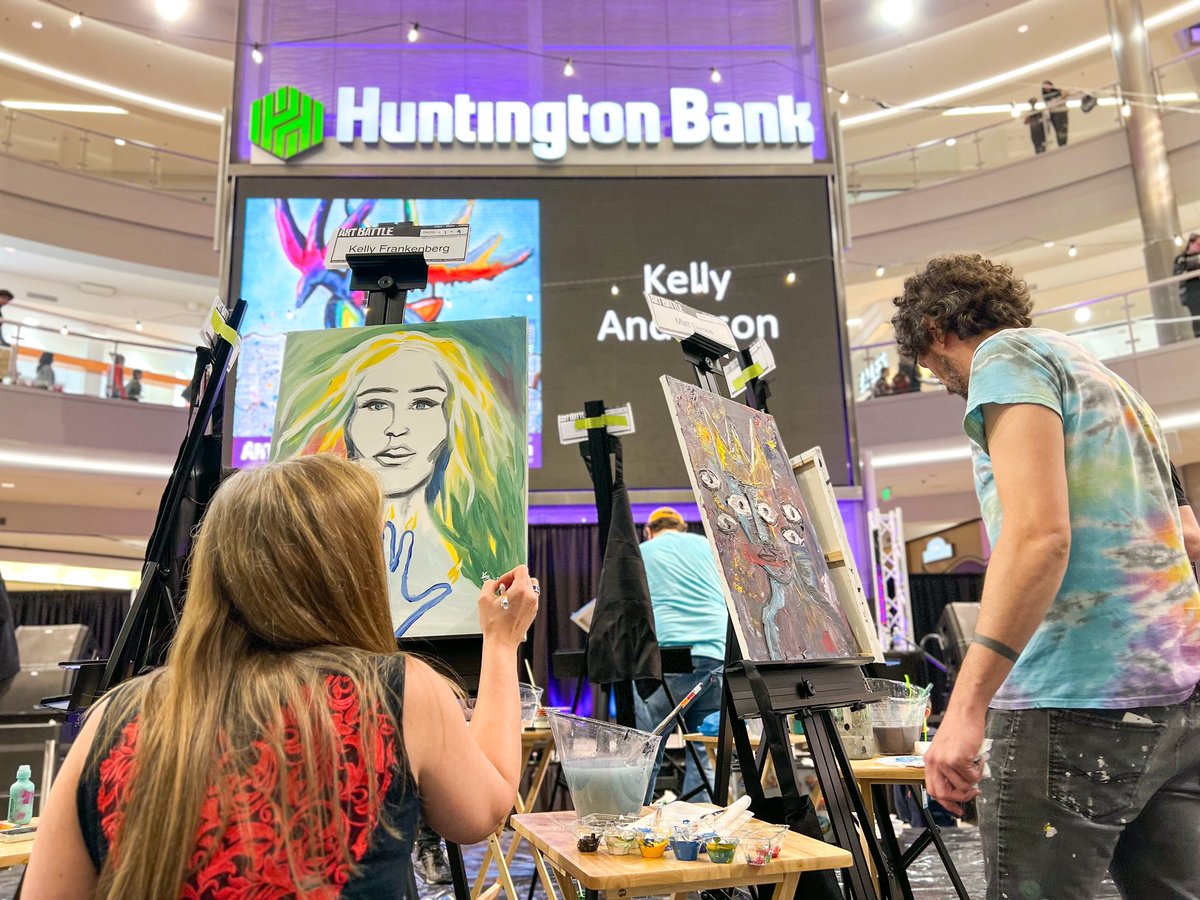 Mall of America on Twitter "The art battle is on in the Huntington