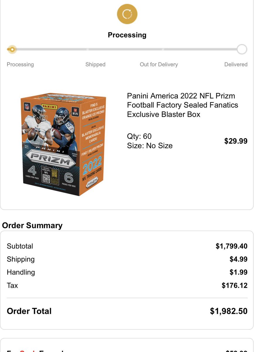 GoatSuccesses's tweet photo. Success posted in GOAT Cards 
3 cases 💥 https://t.co/CJk7jBgIc6