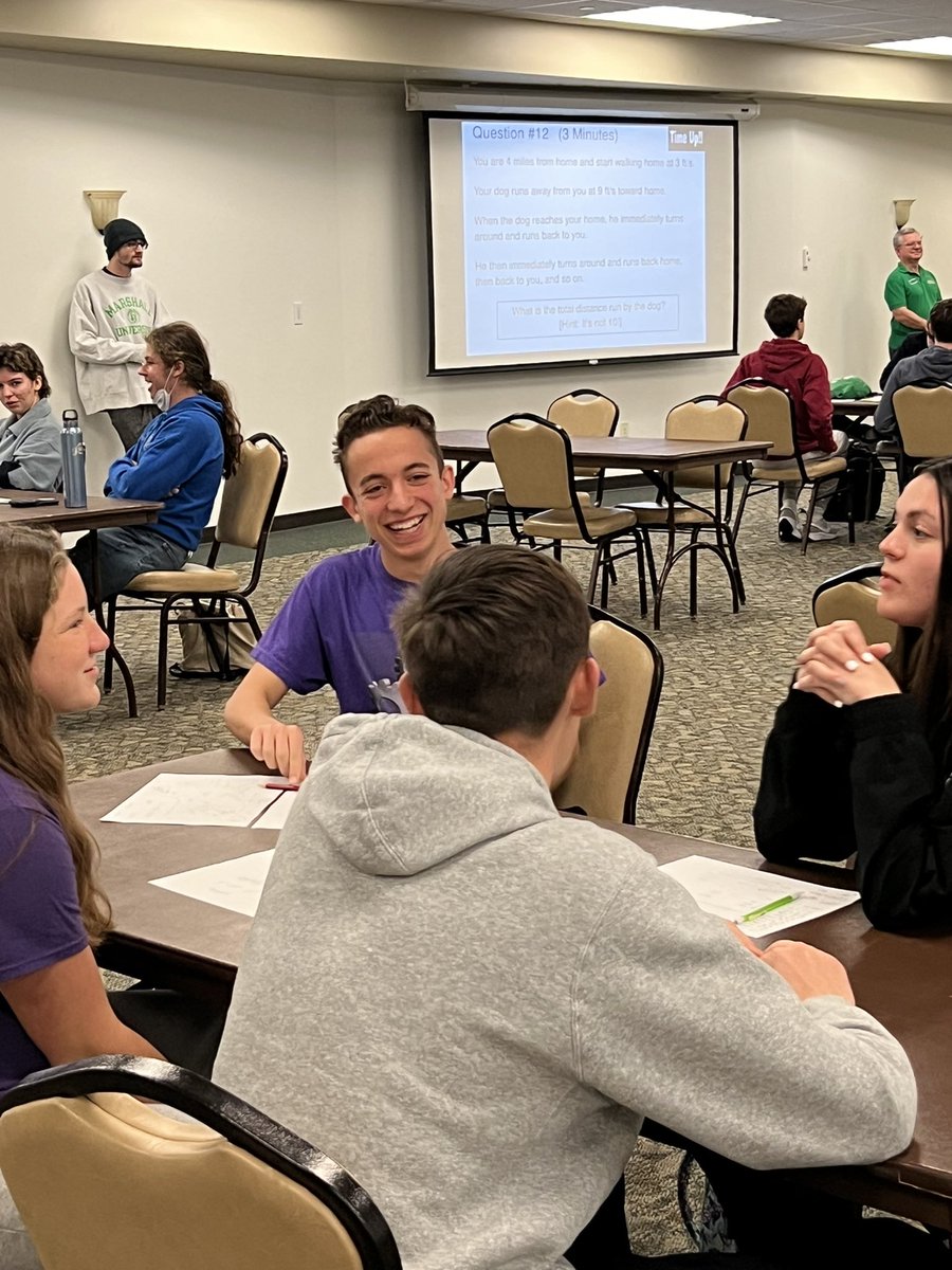 Math_MU's tweet photo. 2022-2023 Marshall S.C.O.R.E.S Mathematics Competition

Math is fun! https://t.co/xA5t369r4W