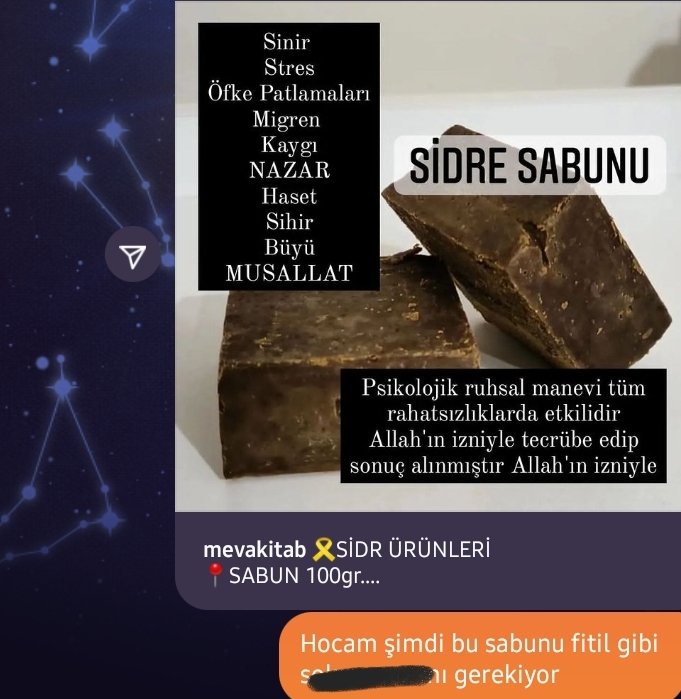 İşte ihtiyacım olan o sabun