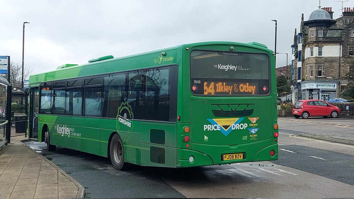 Shaun__92's tweet photo. The Keighley Bus Company - 1848 - Volvo B7RLE - Wright Eclipse Urban - FJ08 BZV #ilkely #thekeighleybuscompany #keighleybuscompany #transdevbus #westyorkshire #volvob7rle #wrighteclipseurban #madeinkeighley #independentbusoperator @keighleybus #friday #31st #march #2023 https://t.co/cTJUityXdi