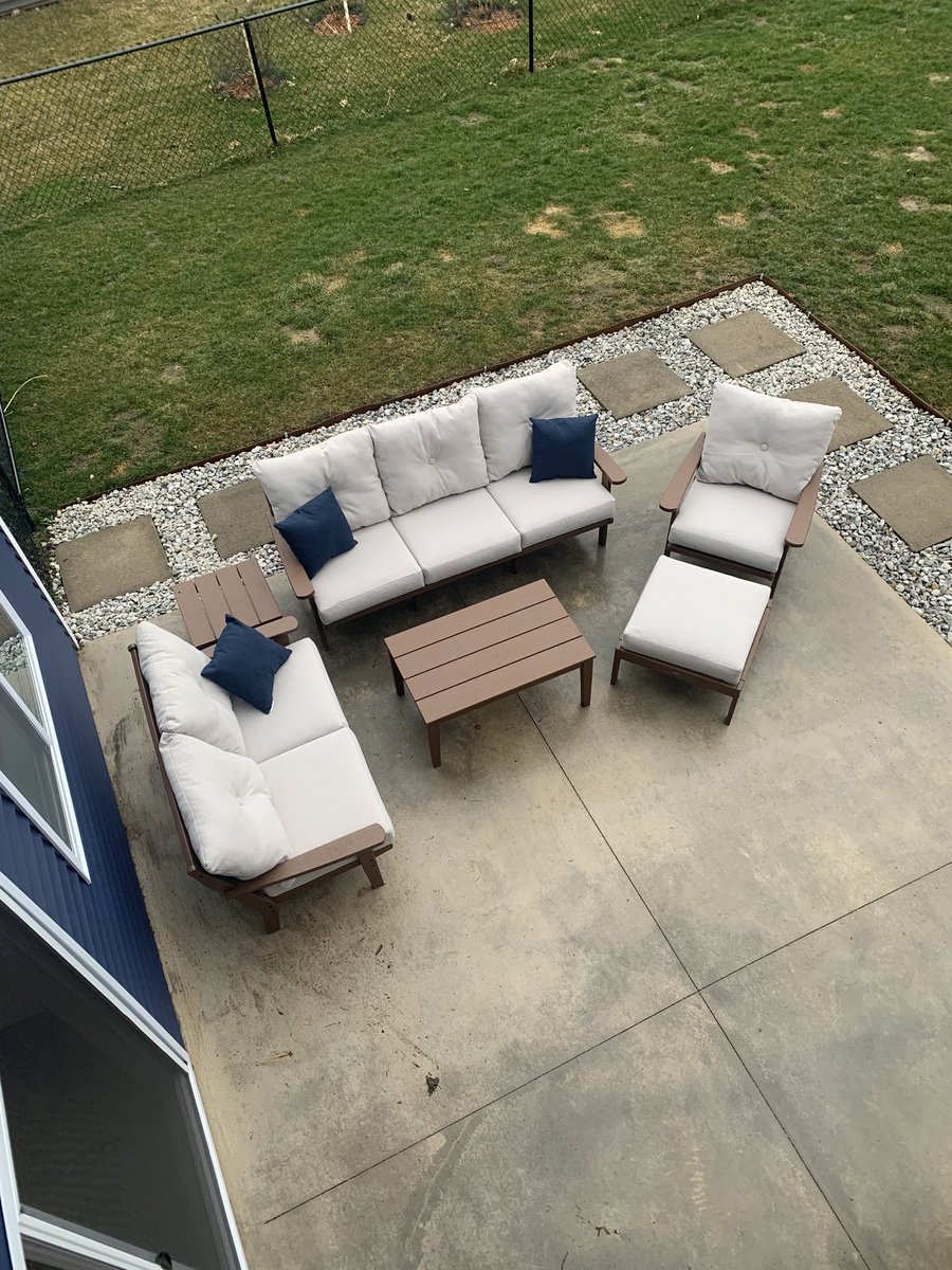If you’re looking for outdoor furniture <a href="/POLYWOOD/">POLYWOOD­­®</a> makes great stuff. Very comfortable, well made, and just in time for Spring.