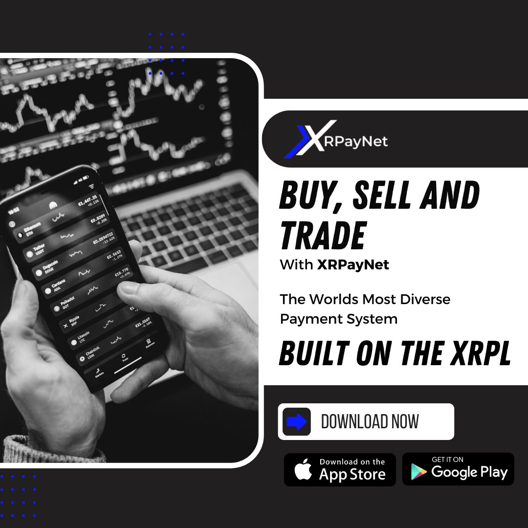 XRPayNet's tweet photo. Don't let slow transactions hold you back. XRPayNet's use of the XRPL ensures lightning-fast payments every time🔥

Download today!
https://t.co/lK3I9lmnIH 

#XRPL #XRPCommunity #XRPArmy #XRPTheStandard #XRPNews #Ripple #Crypto #Blockchain https://t.co/KrXqgGchI6