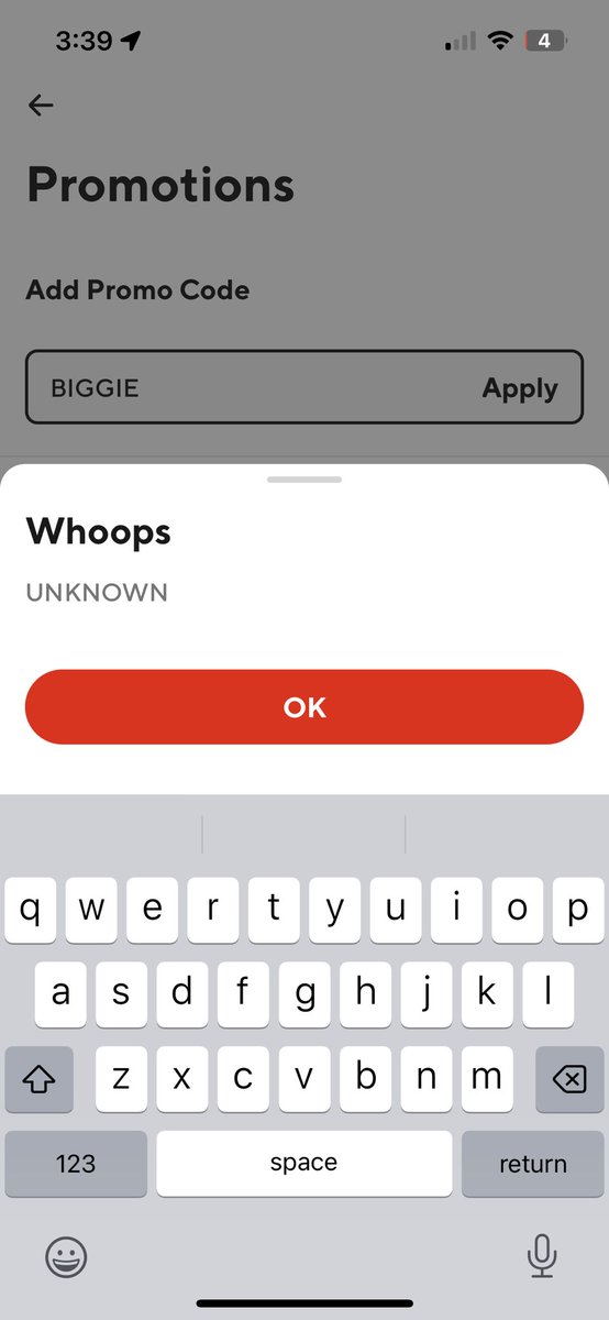 JakeReinolds's tweet photo. @DoorDash_Help Sadness 😢 https://t.co/KQxxqPBd6i