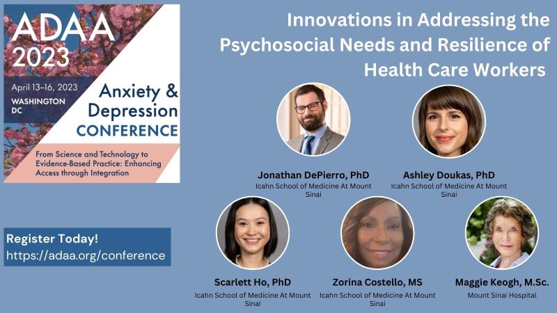 Sooo looking forward to presenting with my team at <a href="/ADAA_Anxiety/">Anxiety and Depression Association of America</a> about our #resilience, #mentalhealth and #spiritualcare efforts supporting #healthcareworkers at <a href="/MountSinaiPsych/">Mount Sinai Psychiatry</a> <a href="/IcahnMountSinai/">Icahn School of Medicine at Mount Sinai</a>