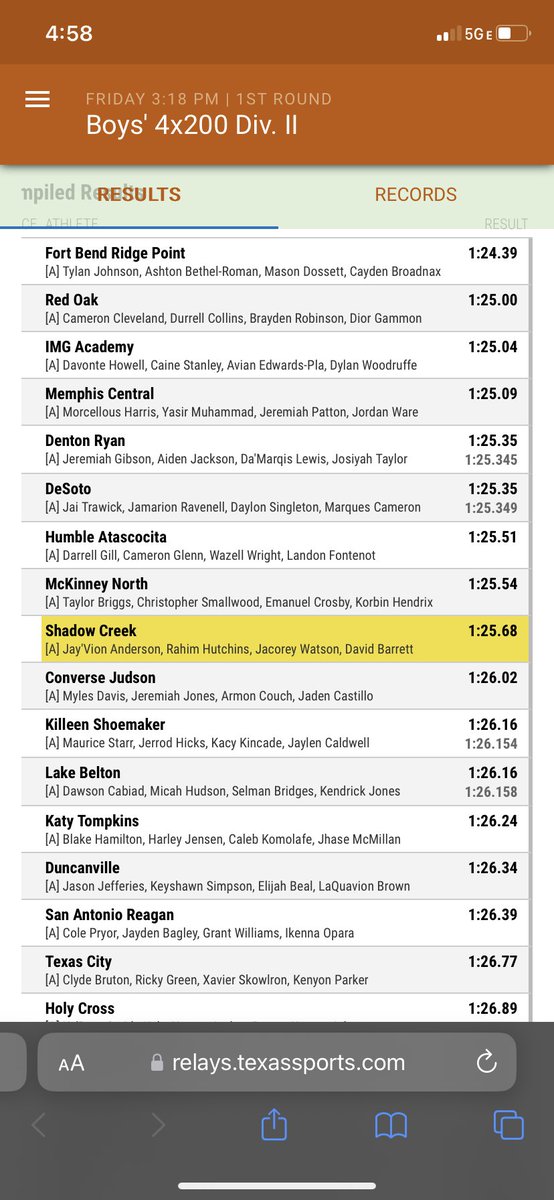 McrosbyMelvin's tweet photo. 4x200 relay! Finals bound @HendrixKorbin @OffTaylorBriggs Kyler Moore and @d1christopher_ https://t.co/sNjLEhZIf6