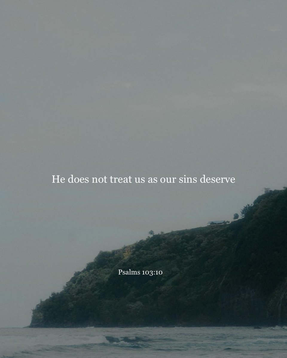 YouVersion's tweet photo. Psalms 103:10 https://t.co/VtyyUYTMFK