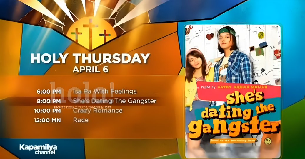 HOLA PH on Twitter "TV SCHEDULE Kapamilya Channel Holy Week 2023