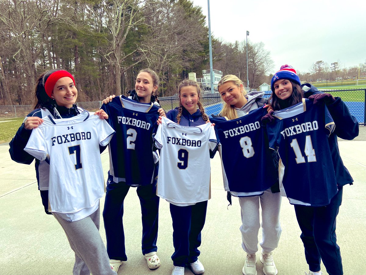 CoachKFoxGlax's tweet photo. NEW UNIS!! 🤩 🤩 Ready for opening day on Monday!! #foxboroglax #warriors https://t.co/pEHdW3BhQf