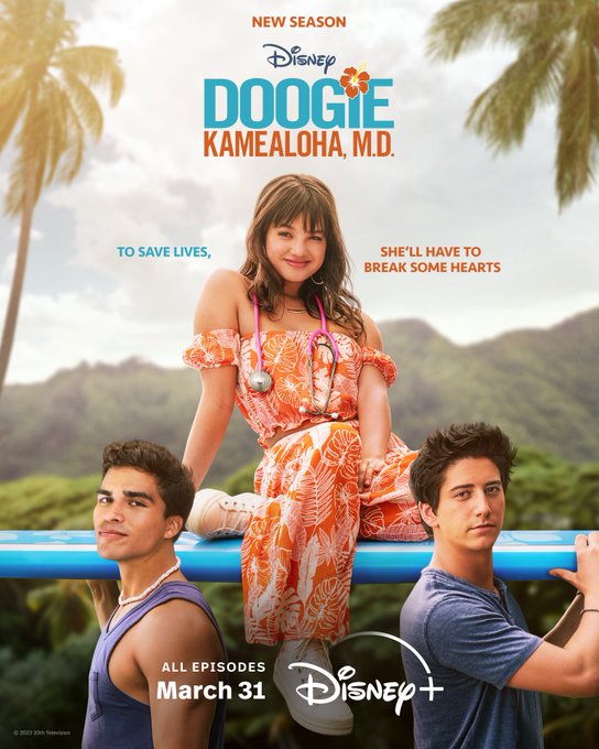 TVTango's tweet image. 🌟Stream Now @disneyplus Premiere Season 2 #DoogieKamealohaMD Starring @leecommapeyton @MiloManheim @mattksato @KathleenPerkins @alexaiono #EmmaMeisel @jasonscottlee @ronnychieng #MapuanaMakia #JeffreyBowyerChapman #WesTian About bit.ly/3yUdwtm