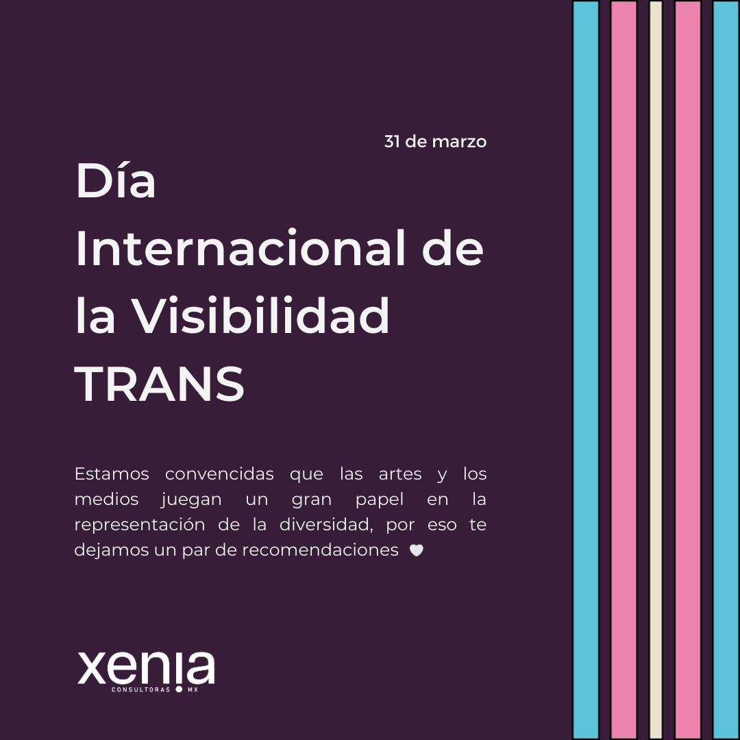 XConsultoras's tweet photo. 🧵Recomendaciones

En Xenia celebramos la diversidad no sólo desde nuestro trabajo sino también a través de las artes y los medios.   🏳️‍⚧️⚧️💜 #trans #transesbello #transisbeautiful https://t.co/uiAMKX9jK6