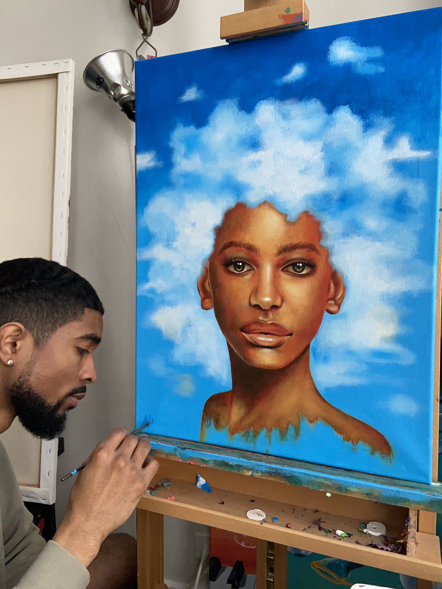 heir_porter's tweet photo. Quick painting to get some practice in. ⛅️ Acrylic on canvas 2023 https://t.co/EWJ9T8Lq1g