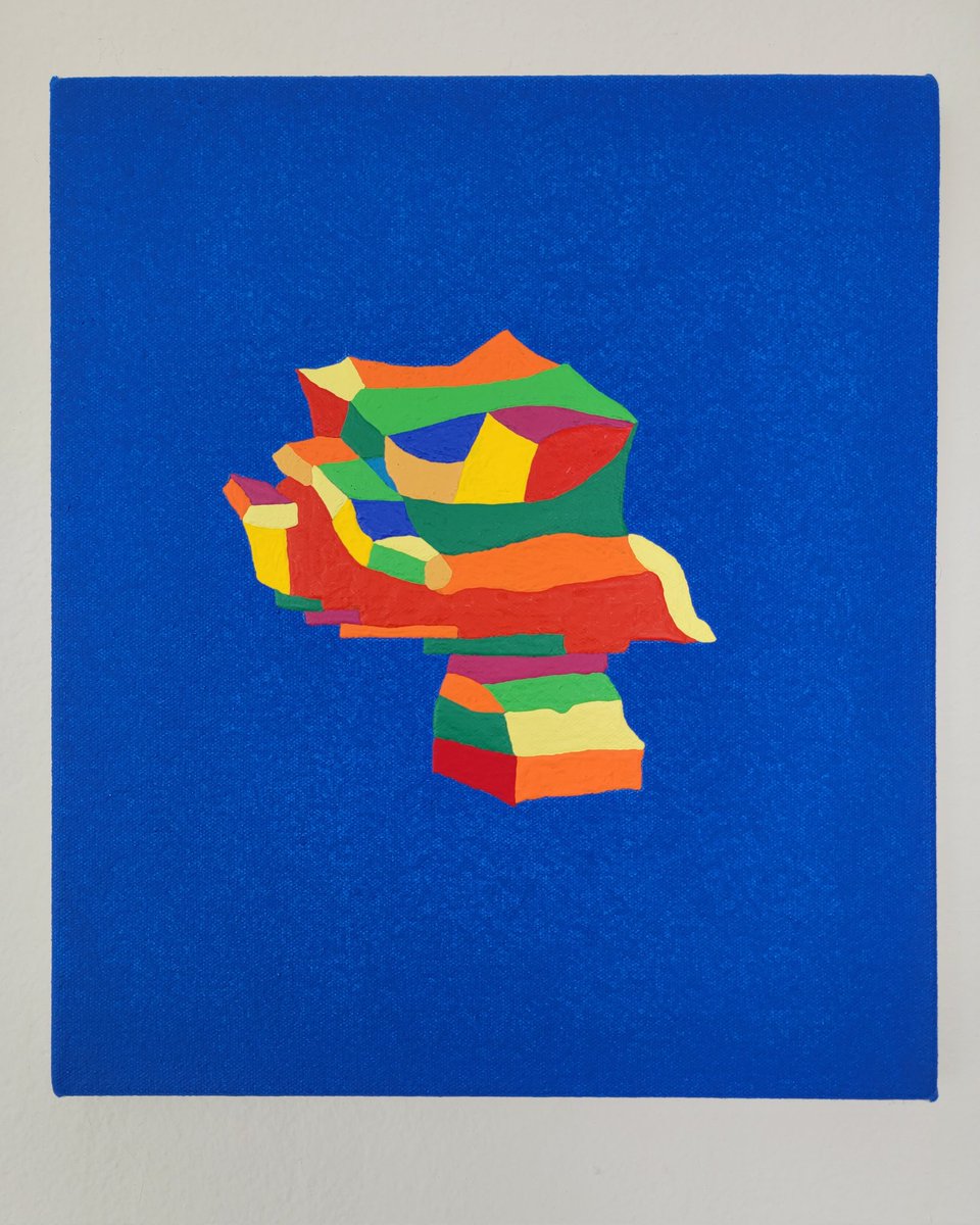 David Leapman, Estimator, 2023, acrylic on canvas, 14x12 inches.
A new organic architectural painting.
Please message me if you wish to acquire this new work. Davidleapman.com