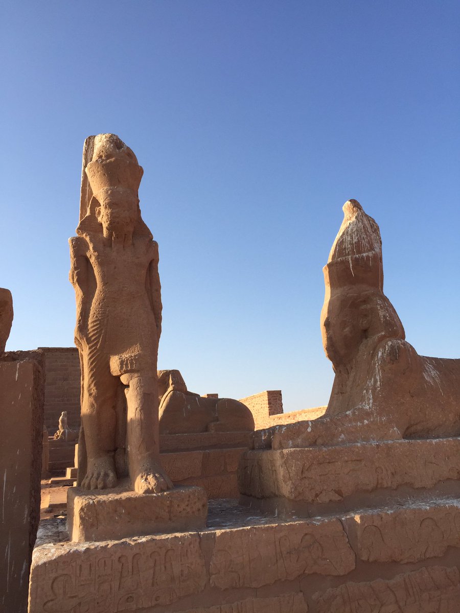 landoflove20's tweet photo. #Wadi_ElSebou Temple was built by #Setau,#Viceroy of #Kush in honor of #RamsesII.The name means the Valley of the #Lions and comes from #Arabic because of the #sphinxes guarding the #temple. It lies about 100KM away from the city of #Aswan & it was relocated by @UNESCO_Cairo https://t.co/auqiVqXnP9