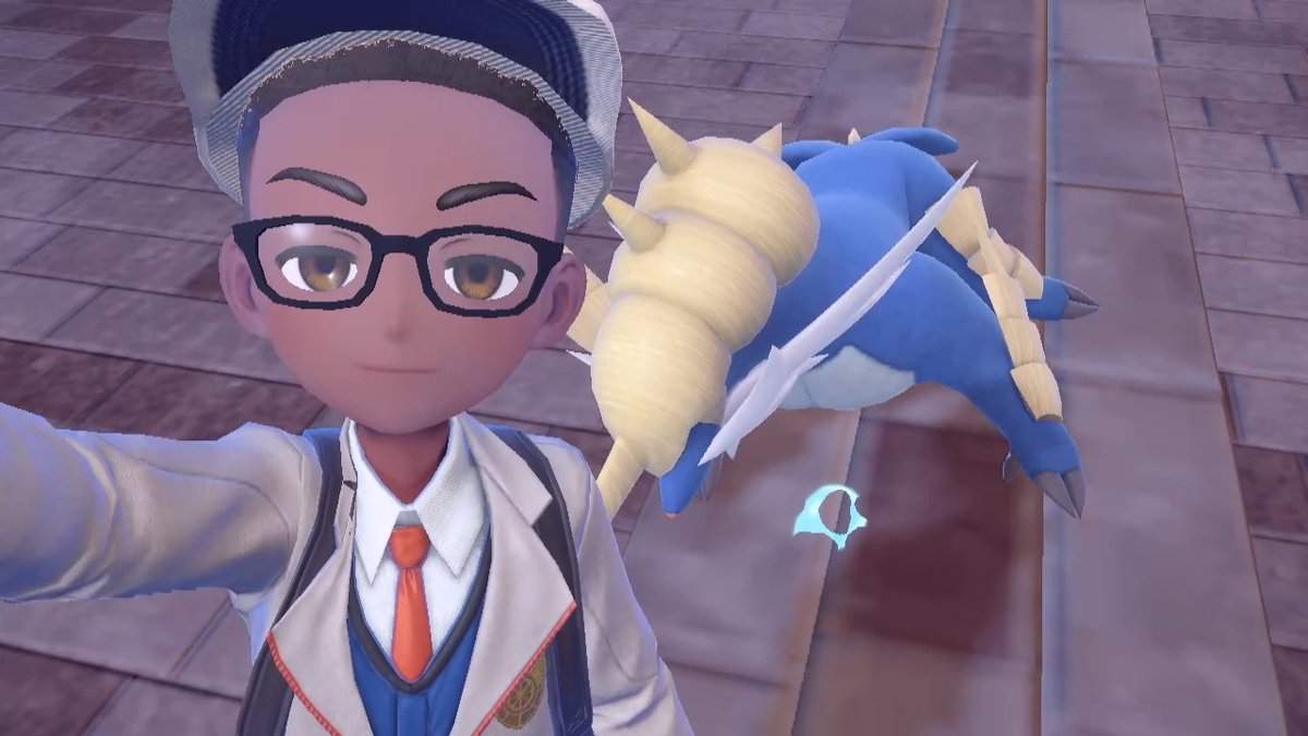 Cam3mix's tweet image. Fell asleep running circles round me &amp;lt;3 #SamurottRaid #PokemonScarletViolet