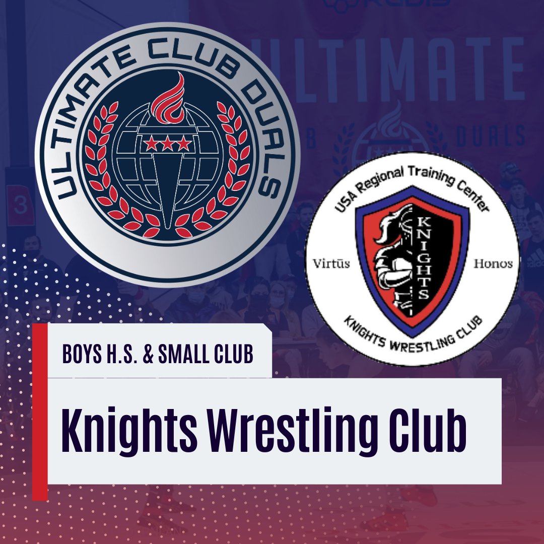 ClubDuals's tweet image. HEAR YE HEAR YE! Knights Wrestling Club will be in attendance  APRIL 14th - APRIL 16th⁠
⁠
JOIN US!⁠
Sign up through the Link in Bio