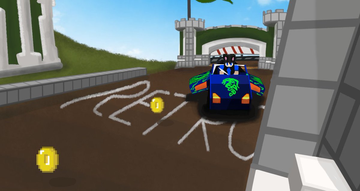 This is my entry to the #HypixelAnniversary Fan Art event! 😅❤️

Below is a digital art rendition of SeaOtterFan, the #1 Turbo Kart Racers player on the map Retro! Can't wait to see what everyone else creates 😁

<a href="/HypixelNetwork/">Hypixel Server</a> <a href="/Simon_Hypixel/">Simon</a> <a href="/ChiLynnLynn/">Chi</a>