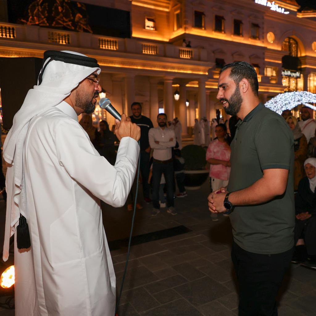 kataraqatar's tweet photo. يستمتع زوار الحي الثقافي بالفعاليات المختلفة المقامة في #٢١_هاي_ستريت - كتارا
ضمن فعاليات #كتارا في شهر #رمضان المبارك 1444 هـ - 2023 م
#رمضان_مع_كتارا_أحلى
#21HighSt - #Katara #Qatar
#قطر #كتارا_ملتقى_الثقافات
#كتارا_وجهة_ثقافية_سياحية https://t.co/sXkiYnx9ww