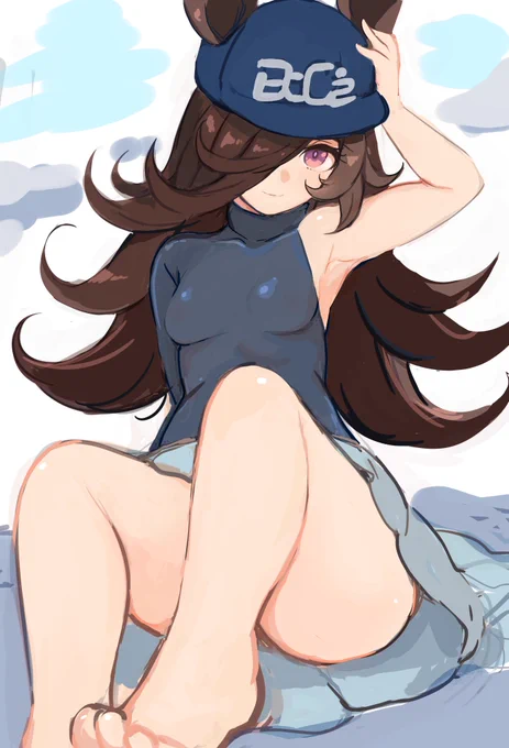おはライスシャワーです。まさかの公式絵にビックリしましたね。みんなカワイイ#ウマ娘 #ライスシャワー 