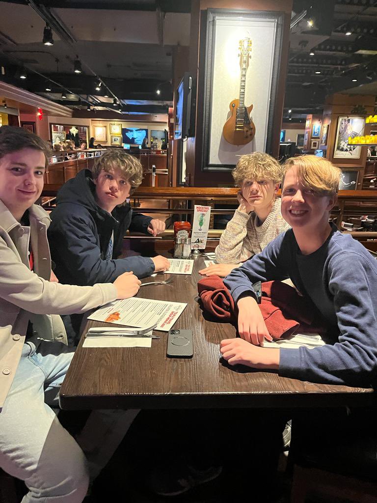 MonktonGeog's tweet photo. Last night in the big 🍎 at the Hard Rock Cafe Times Square. @MonktonBath #IcelandNewYork2023 https://t.co/lLVhTKnhqS