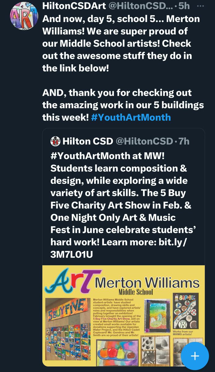 youthArtMonthNY's tweet photo. Art shows, art shirts and amazing works on display! #youthartmonth #nysyam2023 https://t.co/rW7PKCBs3p