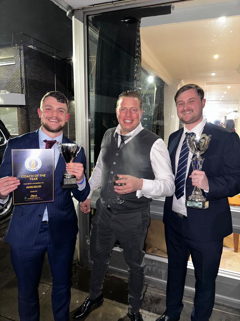sammyj_j's tweet photo. Another year of the Team Brunel Ball and two more trophies to the collection @jkel39 https://t.co/6ycDpM47jv