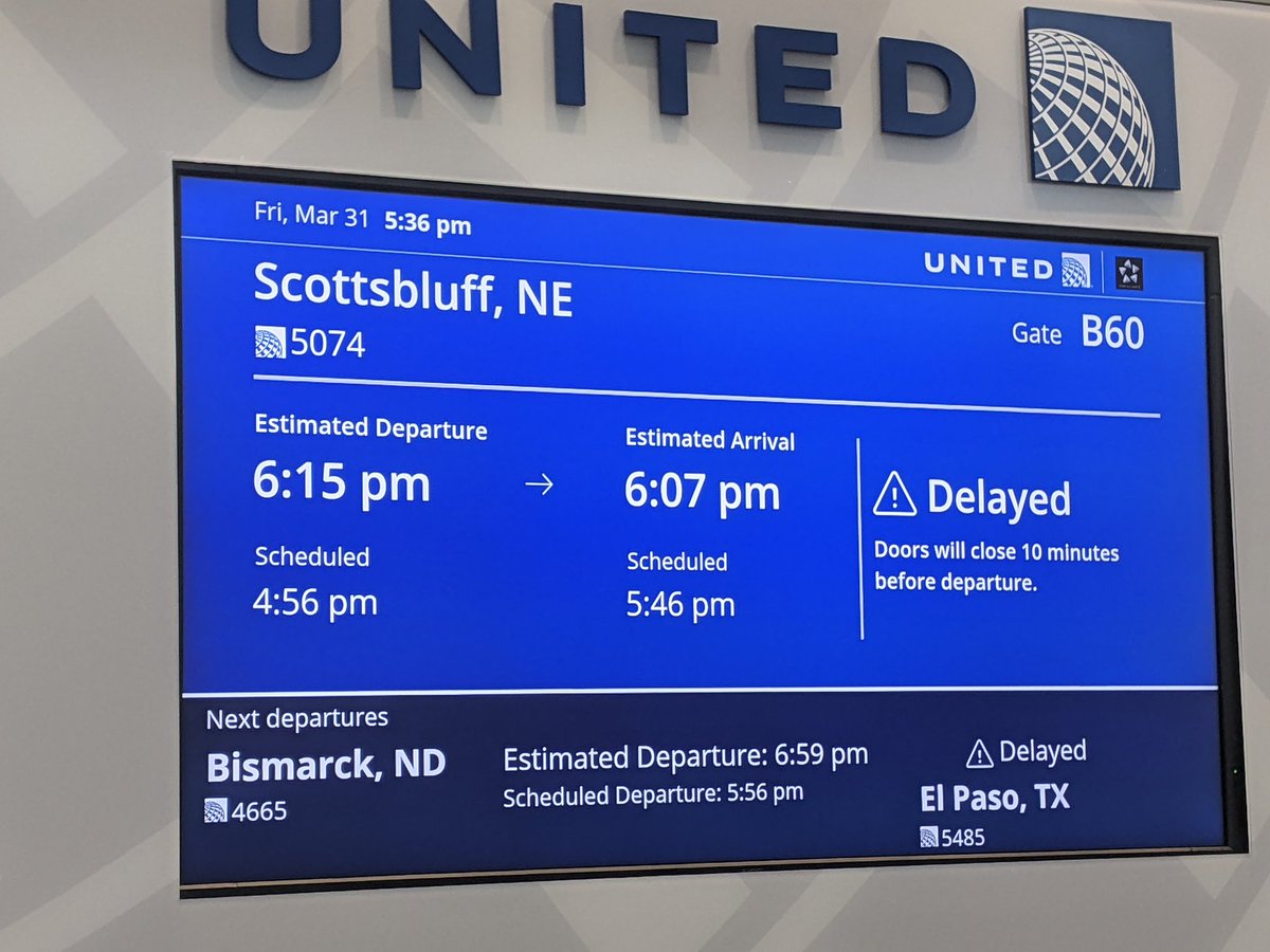 Apparently <a href="/united/">United Airlines</a> has figured out time travel. Cool! I will let you know how it goes.