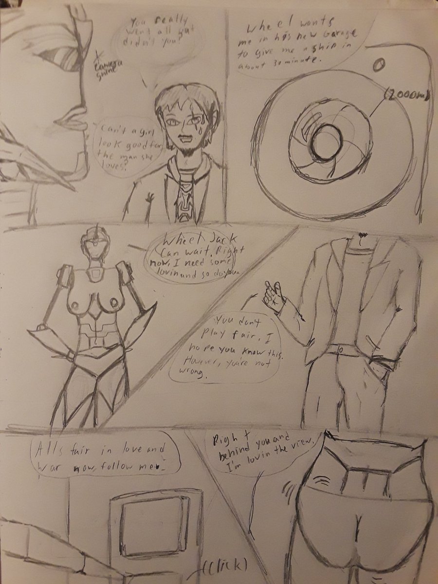 Maximus34Nsfw's tweet photo. A Jack + Arcee comic I need to update and finish. Would anyone be interested?

#transformers #MechaMarch #arcee https://t.co/QfVlLsJmhI