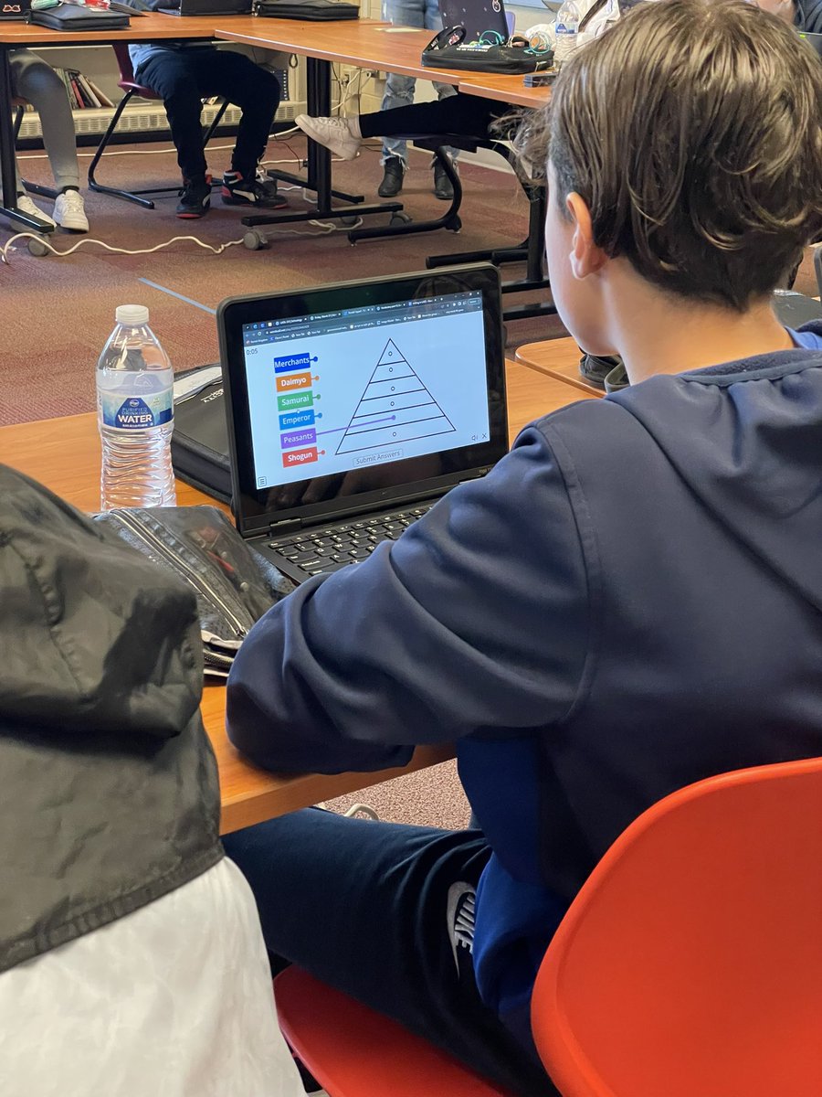 Moyersmemos's tweet image. Today I experienced @jcorippo modeling #eduprotocols in a couple middle schools. Student engagement was high! #edtech #fwcs