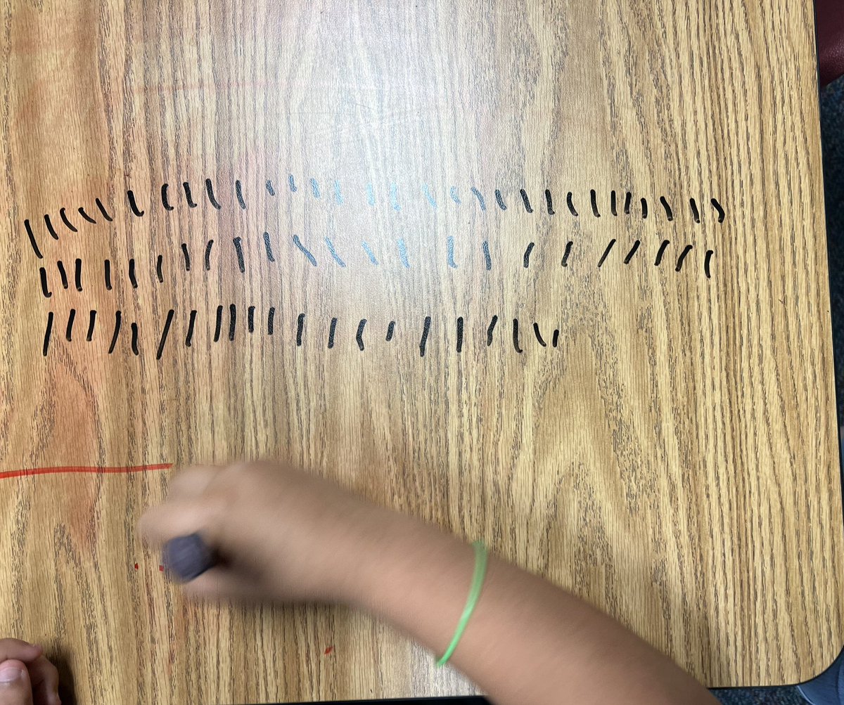 MissGallier_RPE's tweet image. We love funky Fridays ✌🏼

On Fridays, I choose a number and each table group represents it in a funky way to show all the different ways we can represent a number instead of the “normal” way. 

@HumbleElemMath 
@SmithTrelice 
#MarchMathMadness