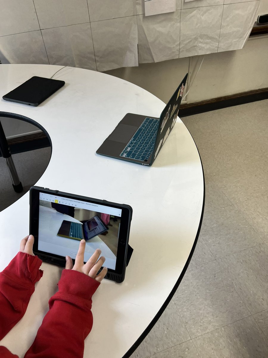 MsPierson3's tweet photo. Scavenger hunt for angles is always one of my favorite activities!! #d100inspires #HiawathaPride https://t.co/jUiCX6iXbZ