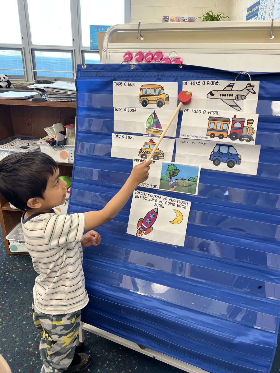 Began learning about transportation with my kindergartners this week. We incorporated some playtime to reinforce vocabulary and sang a song using our words. Im so proud of how far they have come!  <a href="/Creeksidetweet/">Creekside ECS</a> #NeedToSucceedCECS #WEareLakota