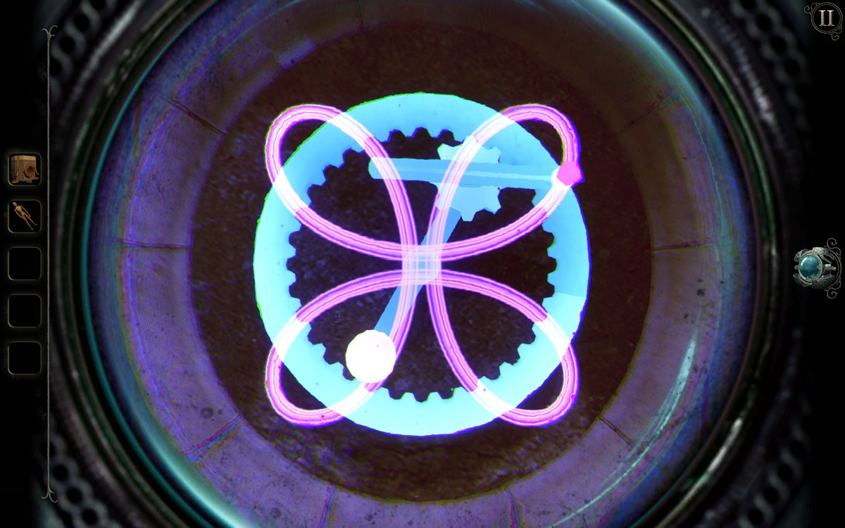 いまやってるゲームに歯車を回して軌跡を描くパズルが出てくるんだけど、ハイパーインフレーションの「やってたでしょ!?」を思い出してダメだった。 