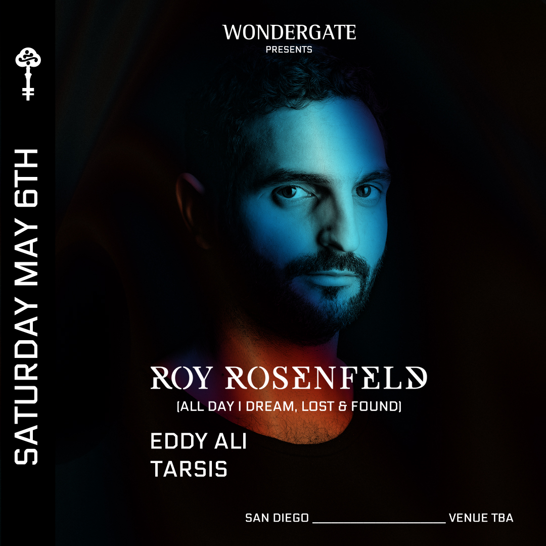 wondergateus's tweet photo. Get tickets for Wonder Gate present: Roy Rosenfeld  at TBA #SanDiego - https://t.co/9Et7yhwvEc via @ShowClix https://t.co/brgKSzlIJO